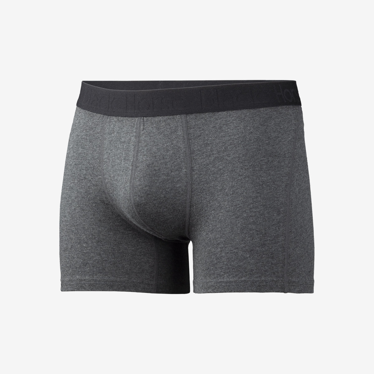 Tuotekuva Bokserit luomupuuvilla dark grey etupuoli