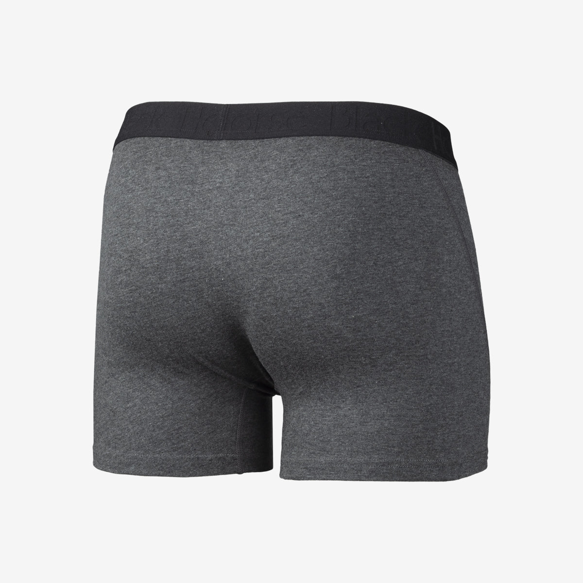Tuotekuva Bokserit luomupuuvilla dark grey takapuoli