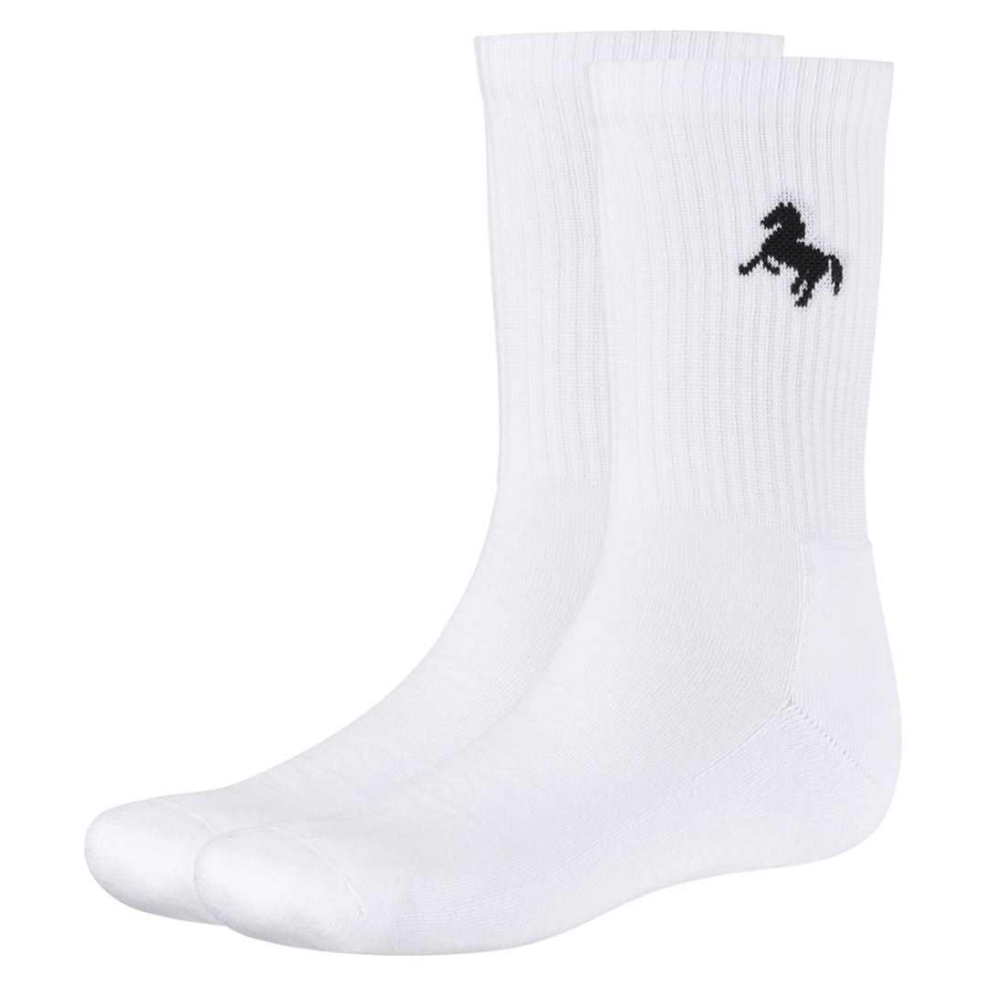 Tennissukat valkoiset 2-pack