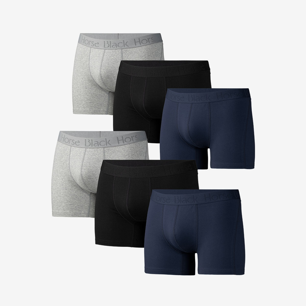 Bokserit luomupuuvilla 6-pack