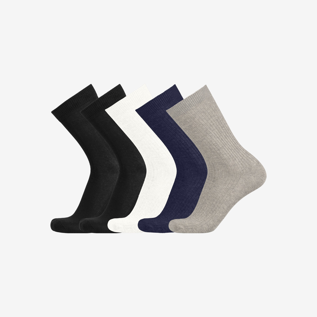 Tuotekuva Puuvillasukat 5-pack rib mix