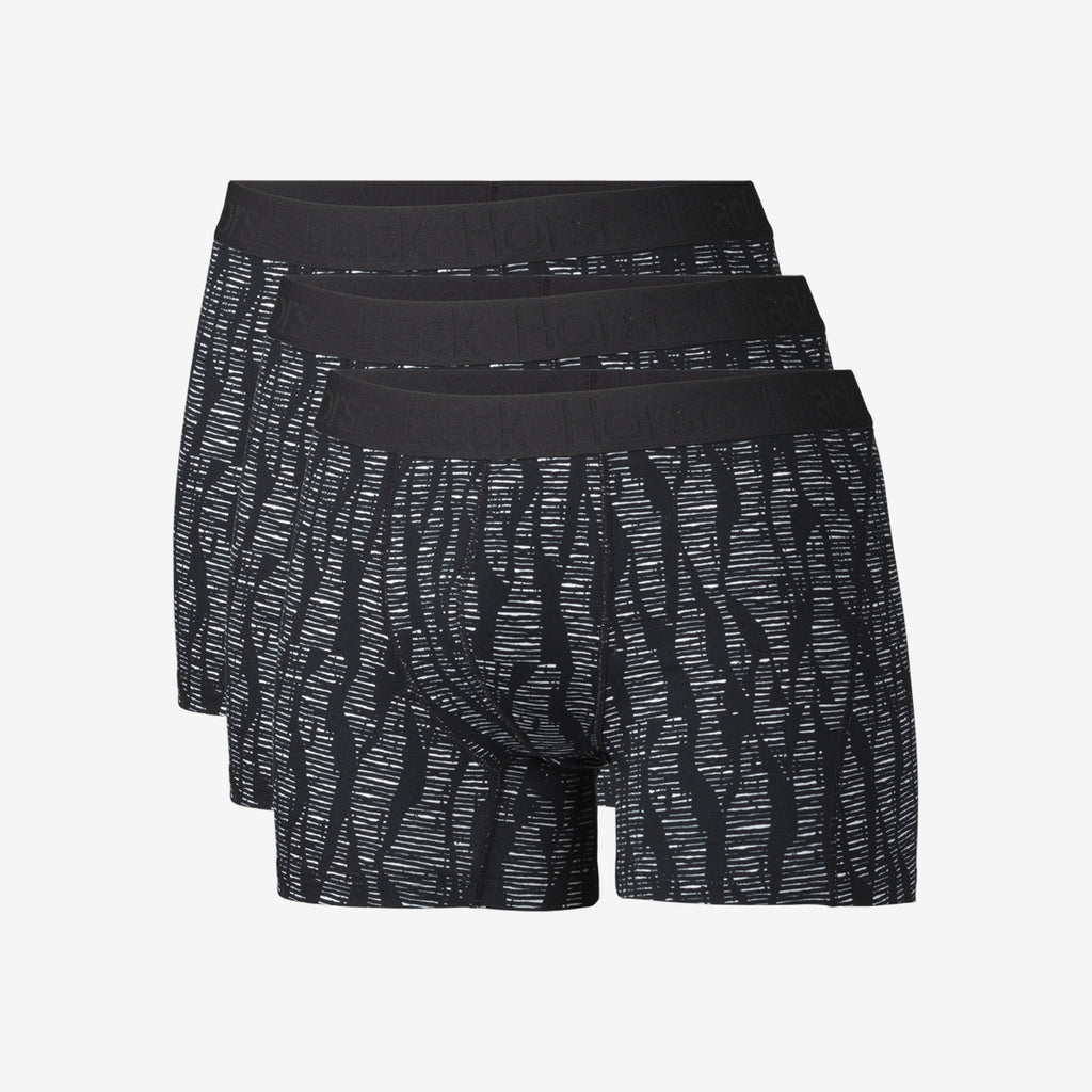 Tuotekuva Bokserit luomupuuvilla 3-pack dark waves