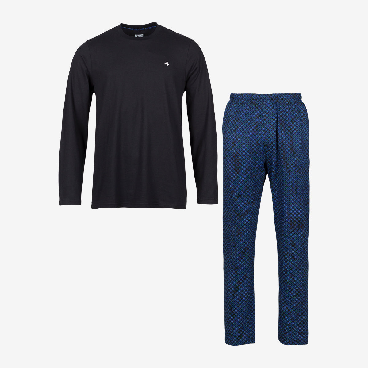 Tuotekuva Pitkähihainen pyjama blue tile