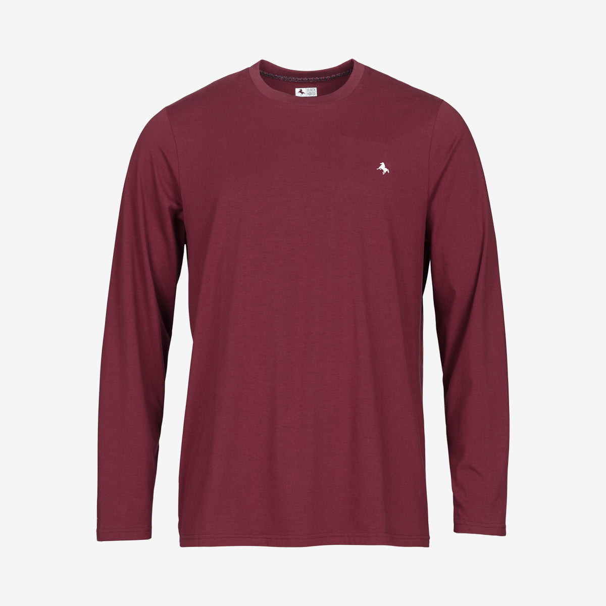 Tuotekuva Black Horse Pitkähihainen pyjama red wine tile