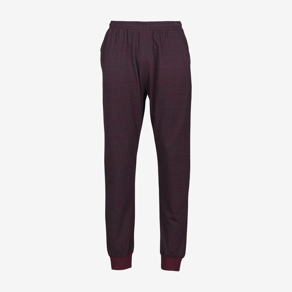 Tuotekuva Black Horse Pitkähihainen pyjama red wine tile