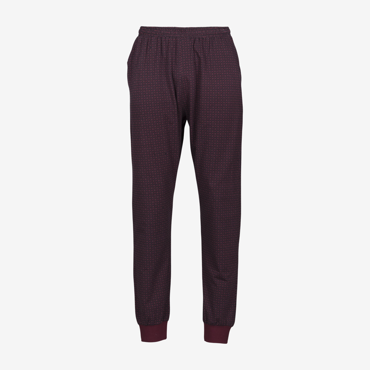 Tuotekuva Black Horse Pitkähihainen pyjama red wine tile