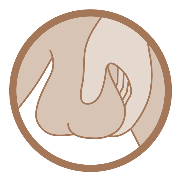 Kiinnitä huomiota mahdollisiin kyhmyihin tai muutoksiin kiveksen pinnassa.