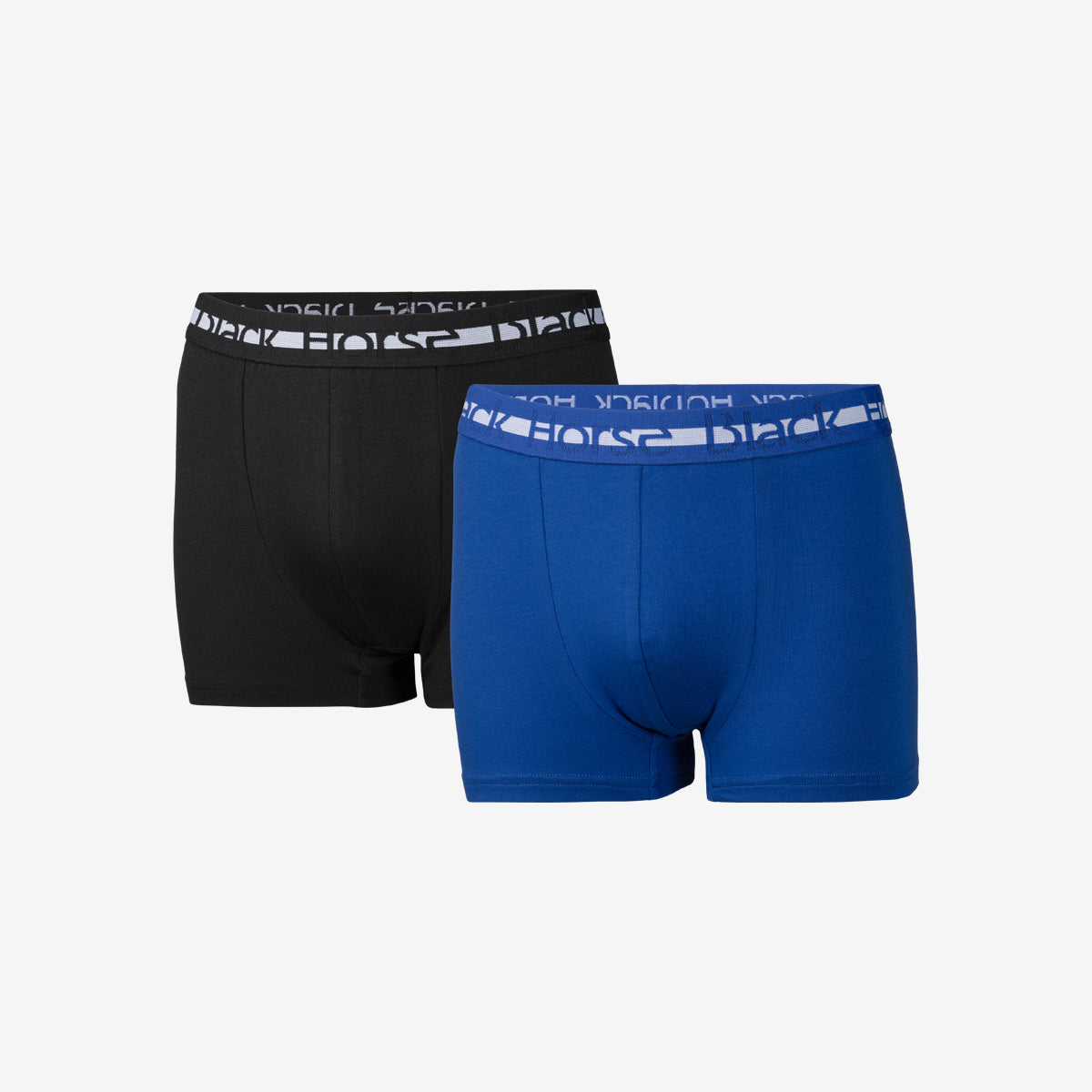 Tuotekuva poikien bokserit luomupuuvilla 2-pack blue + black