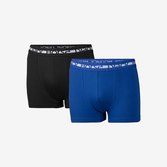 Tuotekuva poikien bokserit luomupuuvilla 2-pack blue + black