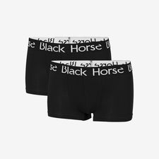 Poikien bokserit luomupuuvilla 2-pack Musta