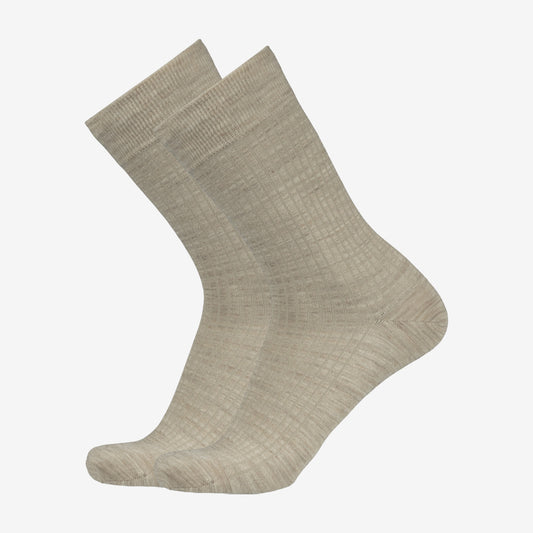 Tuotekuva Ribbi villasukat beige melange