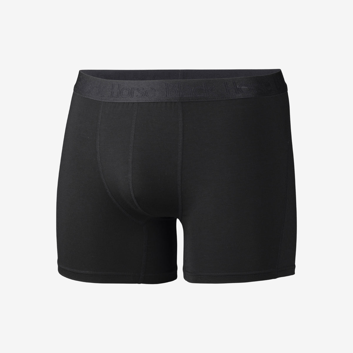 Tuotekuva Premium Tencel bokserit musta etupuoli