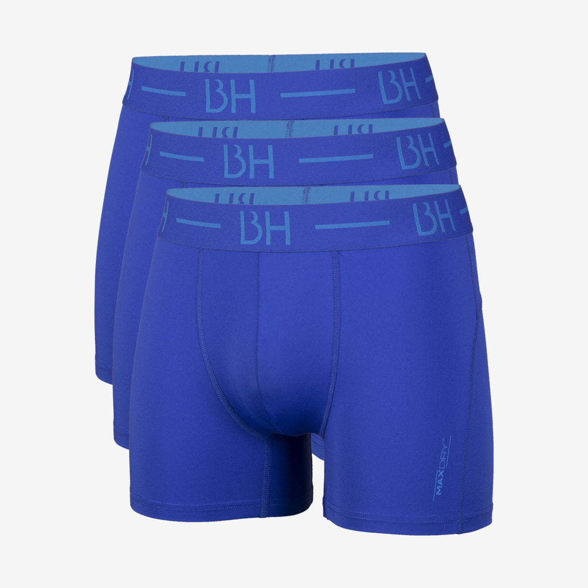 Urheilubokserit 3-pack blue